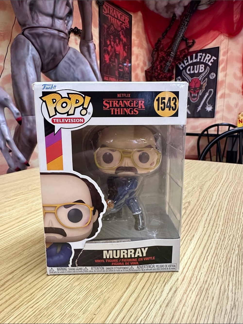 Funko Pop! Television Stranger Things Murray Vinyl Figure - Upside Down Jumpsuit